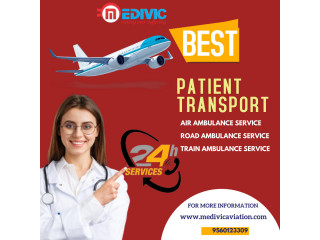 Get the Enhanced Rated ICU Air Ambulance Kolkata to Mumbai by Medivic