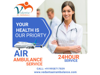 Get Speedy and Risk-Free Patient Transfer by Vedanta Air Ambulance Service in Raipur