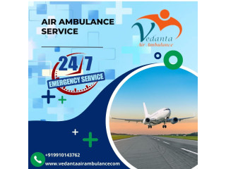 Get an Excellent Ventilator Setup at a Low Fee from Vedanta Air Ambulance Service in Jamshedpur