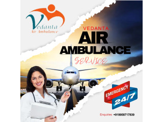 Avail of Safe Patient Transport by Vedanta Air Ambulance Service in Gorakhpur