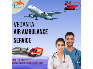 Get Speedy Rehabilitation of Patients by Vedanta Air Ambulance Service in Siliguri