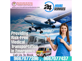 Speedy and Risk-free Patient Transfer by Panchmukhi Air and Train Ambulance Service in Vadodara