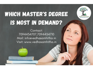 Which master's degree is most in demand?