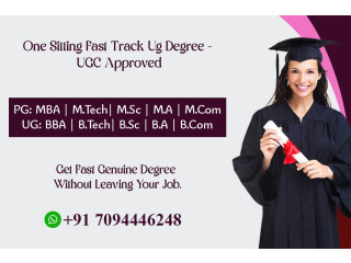 One Sitting Fast Track UG Degree - UGC Approved