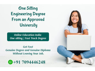 One Sitting Engineering Degree From an Approved University