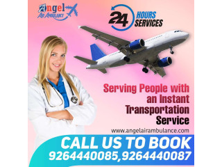 Fastest and Safest Air Ambulance Service in Varanasi by Angel Air Ambulance