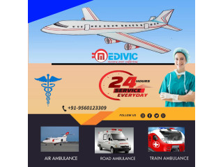 Book the Highly Recommended ICU Air Ambulance Service in Gaya by Medivic at a Low Fare