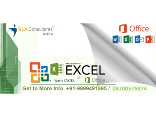 Best Institute for Advanced Excel Training in Delhi with 100% Job Guarantee - SLA Consultants India