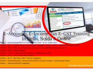 Online Accounting Training Course in Delhi, Geeta Colony, Independence Day Offer till 15 Aug'23.