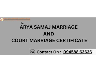 Arya Samaj Marriage And Court Marriage Certificate