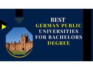 Best German Public Universities for Bachelors Degree