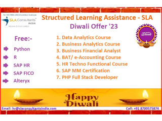 Accounting Training in Delhi, Mandawali, Free SAP FICO & HR Payroll Certification, Online/ Offline Classes with Free Demo, Diwali Offer '23