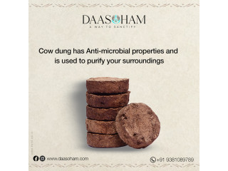 Cow Dung Cakes For Agni Hotra Yagna
