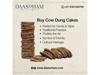 Cow Dung Cakes For Ayusha Homa Pooja INDIA