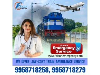 Standard Medical Transportation Offered by Falcon Emergency Train Ambulance in Patna