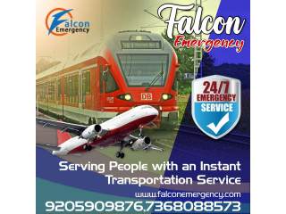 Get safe Medical Transportation Offered by Falcon Emergency Train Ambulance in Ranchi