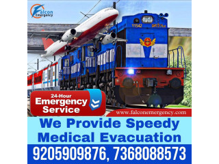 Falcon Emergency Train Ambulance in Guwahati Shifts Patients in an Efficient Manner