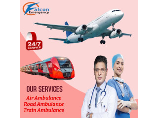 Falcon Emergency Train Ambulance in Patna is committed to Quality of Care
