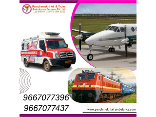 Gain Safe and Comfortable Patient Move by Panchmukhi Train Ambulance Service in Guwahati