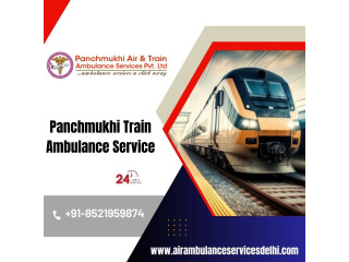 Pick Panchmukhi Train Ambulance Service in Jamshedpur for Safe Patient Transfer