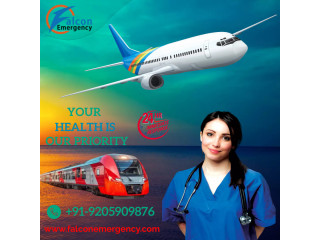 Falcon Train Ambulance in Patna Provides Medical Transportation without Any Hassle