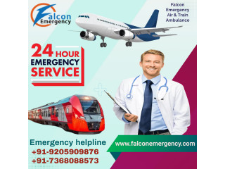 In Medical Emergencies, Falcon Train Ambulance in Kolkata Offers Safe Medical Transfer