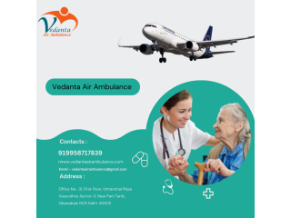 Choose Vedanta Air Ambulance Service in Lucknow at a Professional Budget