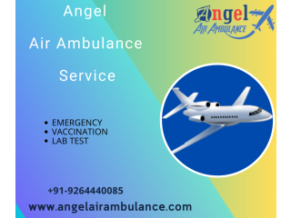 Utilize Life Support Angel Air Ambulance Service In Nagpur With Advance Medical Care