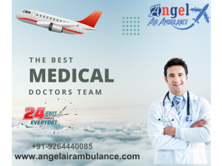 Select Angel Air Ambulance Service in Bhopal With Superb Medical Setup