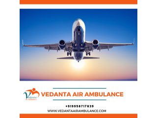 Receive Vedanta Air Ambulance Service In Surat With Intensive Care