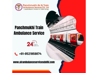 Speedy Patient Transfers by Panchmukhi Train Ambulance Services in Bhopal at low cost