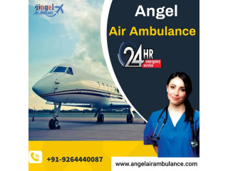 Utilize Angel Air Ambulance Service in Bhagalpur with a Hi-tech Ventilator Setup