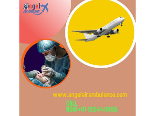 Book Top-level Angel Air Ambulance Service in Bokaro with Hi-tech ICU Setup