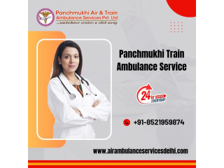 Get Hi-tech Medical Equipment from Panchmukhi Train Ambulance Services in Guwahati