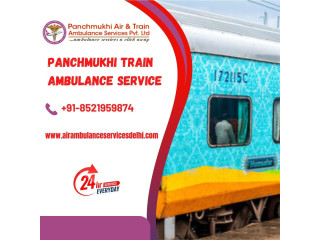 Avail of Unique ICU Setup by Panchmukhi Train Ambulance Services in Raipur
