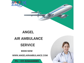 Hire Splendid Angel Air Ambulance Service in Dimapur with Modern ICU Setup