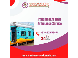 Hire Panchmukhi Train Ambulance Service in Delhi with World-class Ventilator Setup