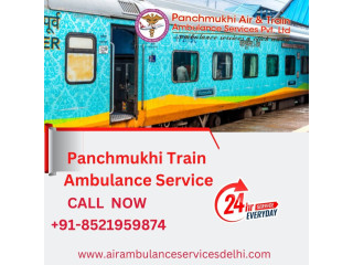 Hire Panchmukhi Train Ambulance Service in Patna for Advanced Medical Team