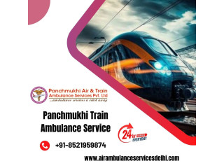 Hire Panchmukhi Train Ambulance Service in Ranchi for Top-class ICU Facilities