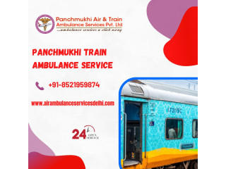 Take Panchmukhi Train Ambulance Service in Ranchi with Top-class ICU Facilities