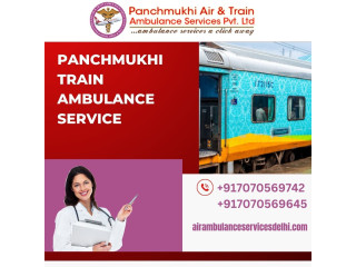 Get Panchmukhi Train Ambulance Services in Patna for State-of-the-art Medical Facilities