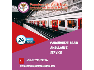 Use Panchmukhi Train Ambulance Services in Guwahati for Life-saving Medical Equipment