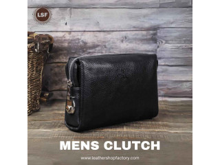 Stylish mens clutch - Leather Shop factory