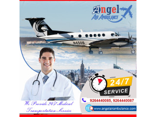 Use Charter Air Ambulance Service in Guwahati for Patient Transport by Angel Ambulance