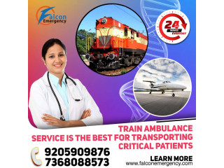Falcon Train Ambulance in Patna is Rescuing Patients with a Safe Medical Transfer