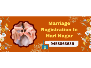 Marriage Registration In Hari Nagar