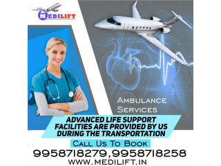 Obtain Air Ambulance in Patna Right Now with Medical Professional