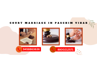 Court Marriage In Paschim Vihar