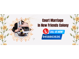 Court Marriage In New Friends Colony