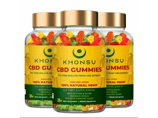 Khonsu CBD Gummies |Is It Safe To Use? | Read The Real Fact Before Buy ?